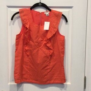 J. Crew Factor ruffle top